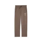 PUMA Varsity Fleece Relaxed Pants Youth, Clothing, Flat Bronze, 15-16Y