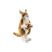 Uni-Toys Plišasti kenguru z dojenčkom 23 cm Okolju prijazno
