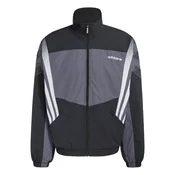 ADIDAS ORIGINALS Prehodna jakna Santiago temno siva/črna/bela