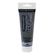 Daler Rowney Akrilna barva Graduate 120 ml, nautral siva