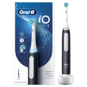 Oral-B iO3 Black, Elekticna cetkica za zube, Crna