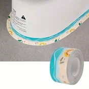 INF Samolepilni PVC trak komplet 2 za stranišča in kade, vodotesna zaščita 3,2 m, (5000213082)