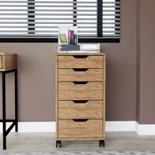 Hanah Home Komoda Atlas 1600-62, 40x77,4x55 cm, Braon
