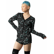 Ženski pajac (pižama) KILLSTAR - Cthulhu Playsuit - Črna - KSRA005348