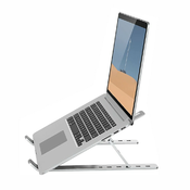 Stalak za laptop  Swissten - za prijenosna racunala velicine od 10 do 15 - srebrni