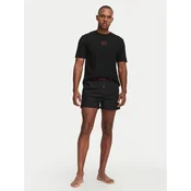HUGO Pižama Soren Short Set 50575408 Črna Regular Fit