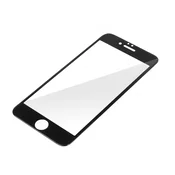 Kaljeno zaščitno steklo za iPhone 6/6S, Full Cover 3D, črno