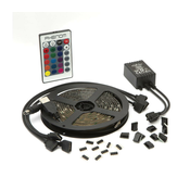 SET 4x LED RGB Zatemnitveni trak 2x30cm 2x50cm LED/2,16/3,6W/5V IP65 + Daljinski upravljalnik