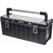 YATO YATO Plastična škatla za orodje z organizatorjem 650x270x272mm