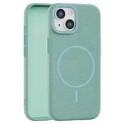 Leather Grip MagSafe maska za iPhone 13/14 - Tirkizna