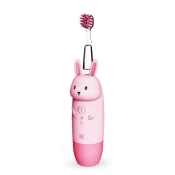 InnoGIO elektronska sonična zobna ščetka GIORabbit Pink