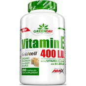 GreenDay Vitamin E, 400 IU, 200 kapsula, Amix