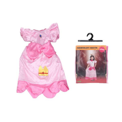 karneval - princeska roza velikost M 110-120cm