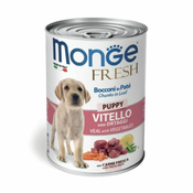 Monge fresh pašteta Puppy - Veal/vegetables 400gr