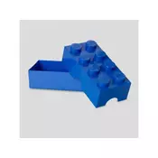 LEGO® škatla za malico 10 x 20 x 7,5 cm, modra