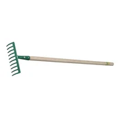 eoshop Rake 10hrotů z ročajem 100cm