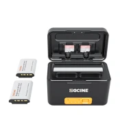 ZGCINE SONY BX1Battery Charging Case( 2-bit+2-BX1battery)