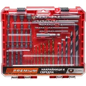 Set nastavaka i svrdala Premium - 43251, 50 dijelova