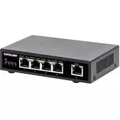 Intellinet 561839 mrežni prekidac Gigabit Ethernet (10/100/1000) Podrška za napajanje putem Etherneta (PoE) Crno