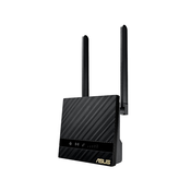 ASUS 4G-N16, Wi-Fi 4 (802.11n), Jednofrekvencijski (2,4 GHz), Ethernet LAN veza, 3G, 4G, Crno