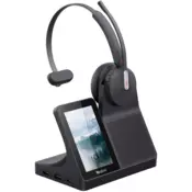 Yealink WH64 Mono Slušalice Bežicno Obruc za glavu Ured / pozivni centar USB Tip-C Bluetooth Crno