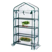 Folijski rastlinjak – Mini rastlinjak s policami 69 x 49 x 160 cm