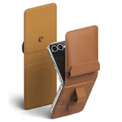 Ringke – Magnetna denarnica Folio Grip za Samsung Galaxy Z Flip7 – rjava