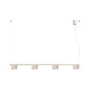 Sollux SL.2697 - Luster na sajli AURA 4xGX53/10W/230V krem boje