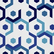 shumee ZUNANJE DEKORATIVNE TKANINE OXFORD - geometrijski motiv 19