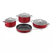 Korkmaz Set Zeta 7pcs Crveni (A1877)