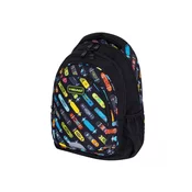 HEAD Ranac đački anatomski 3zipa AB330 Skateboards 24.502024127 crno-žuti