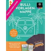 VW Vorlagenmappe Bulli. Die offizielle kreative Vorlagensammlung mit dem kultigen VW-Bus