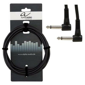 Fazni kabel s kotnim mono priključkom Alpha Audio Basic Line Gewa – različne velikosti