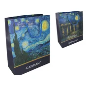 Carmani Darilna vrečka - V. van Gogh, Terasa kavarne ponoči, Zvezdna noč ()