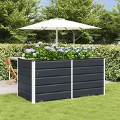 Sadilica Antracit 160 x 80 x 75 cm Celik
