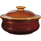 CHURCHILL Art de Cuisine Rustics lonec za dušenje s pokrovom, premer: 140 mm, rjav (6 kos)
