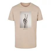 Mens T-shirt Peace - beige