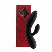 VIBRATOR RABBIT Feelztoys Black (Glitter)