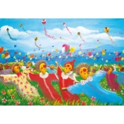 Magnolia - Puzzle Karneval strašilk - 1 000 kosov