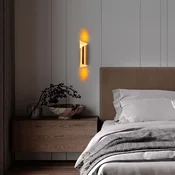 Opviq Zidna lampa Kivrik-15361, 8x27x11cm, IP20, Zlatna boje