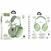 hoco. Brezžične slušalke z mikrofonom, Bluetooth, zelene - W35 Air Triumph Green
