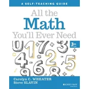All the Math Youll Ever Need: A Self-Teaching Gui de, Third Edition