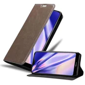 Cadorabo Cadorabo Ohišje, združljivo z Nokia 7.1 v kavovinsko rdeča - Zaščitni ovitek z magnetnim zapiranjem, stoječo funkcijo in režo za kartice, (20549381)