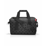 TORBA PUTNA ALLROUNDER M glossy dots  crno REISENTHEL