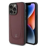 MERCEDES Mercedes Leather Urban Line - Ohišje za iPhone 15 Pro (rdeče)