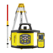 NIVEL SYSTEM Rotacijski laserski nivelir, zelen ž. NL520G + SJJ1 + LS24