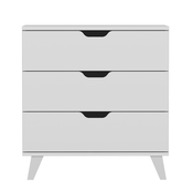 HANAH HOME Komoda Valencia 3 White