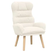 Vidaxl fotelj krema 69 x 74 x 93 cm Sherpa tkanina