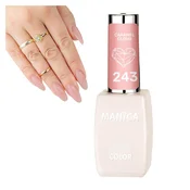 LED/UV hibridni lak za nohte 10 ml - karamelni oblak - 243