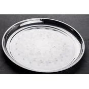 shumee okrogel kovinski pladenj 35 cm 477098
